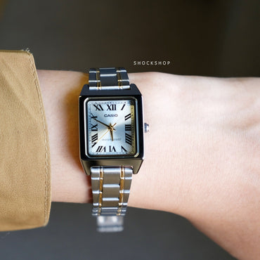 Reloj Casio Tank LTP-V007SG-9B Mujer - Análogo