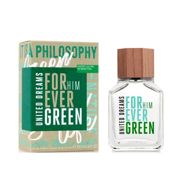 Benetton Forever Green United Dreams edt 100ml Hombre