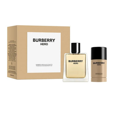 Burberry Estuche Hero edt 100ml+75g Deodorant stick Hombre