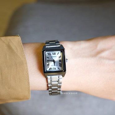 Reloj Casio Tank LTP-V007D-7B Mujer - Análogo