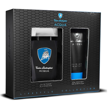 Lamborghini Acqua 2pc Set edt 75ml + 100ml After Shave Hombre - Lamborghini - Default Title - Perfumisimo