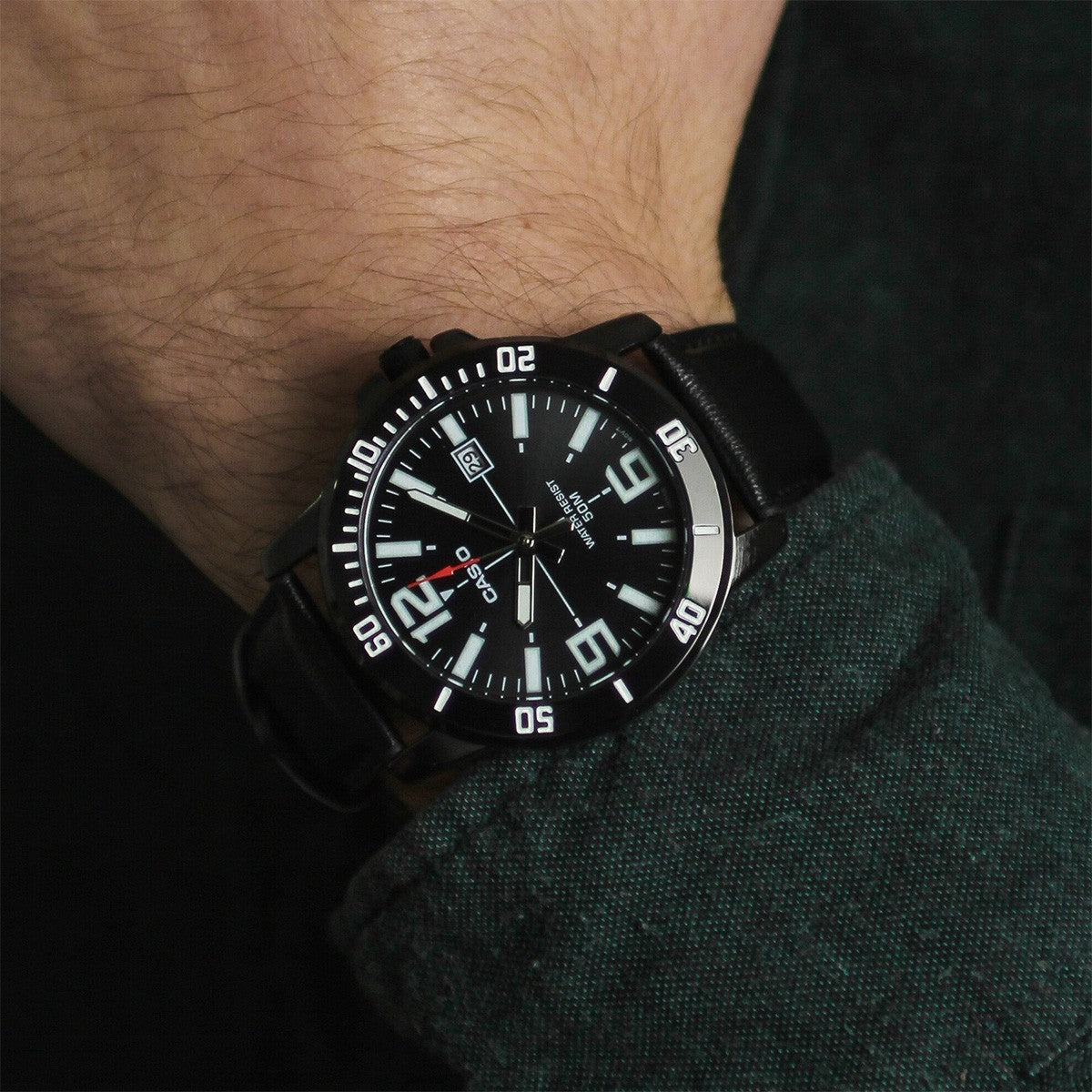 Reloj Casio MTP-VD01BL-1BV Hombre - Análogo