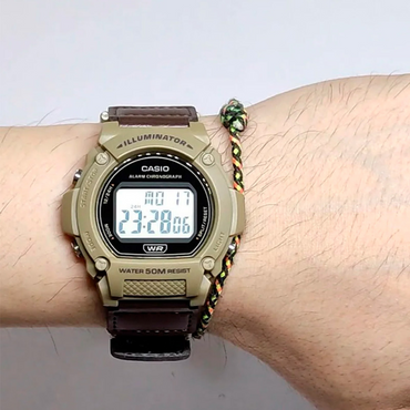 Reloj Casio W-219HB-5AV Hombre - Digital