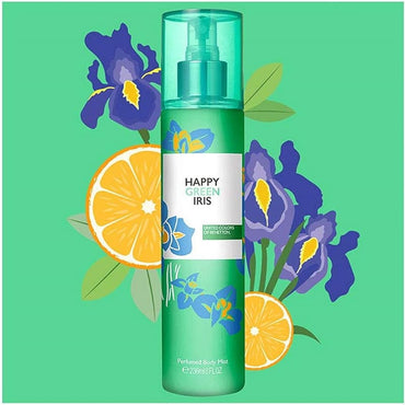 Benetton Happy Green Iris Body Mist 236ml Mujer - Benetton - Default Title - Perfumisimo