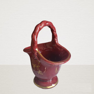 Canasto rojo para decoración alemán - Vintage - Default Title - Perfumisimo