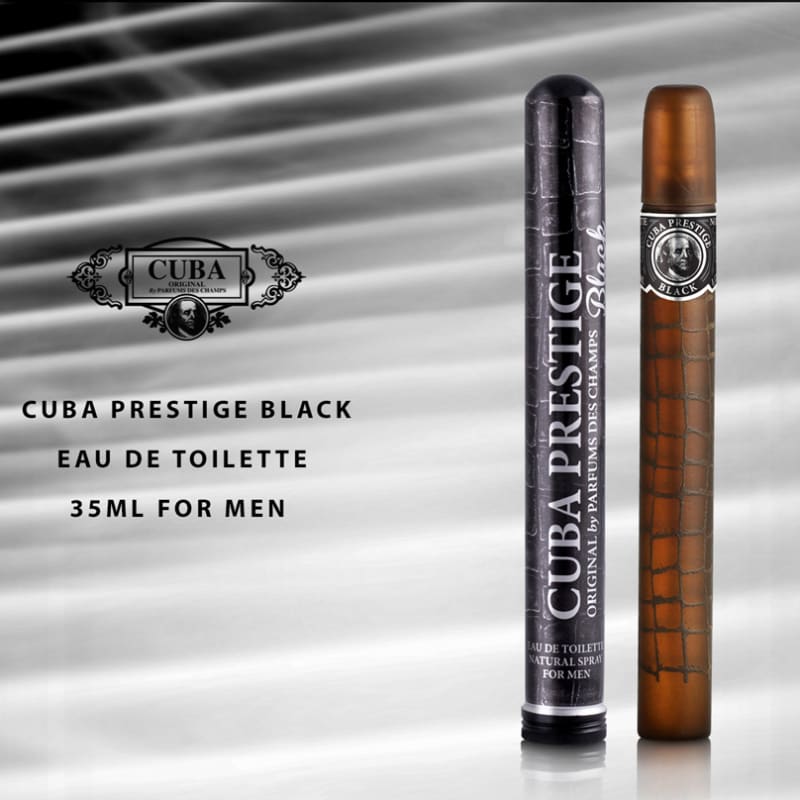 Cuba Prestige Black for Men edt 35ml Hombre - Cuba - Default Title - Perfumisimo