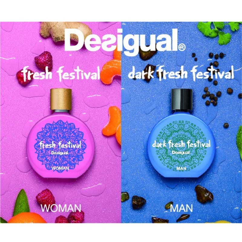 Desigual Dark Fresh Festival edt 100ml Hombre - Desigual - Default Title - Perfumisimo