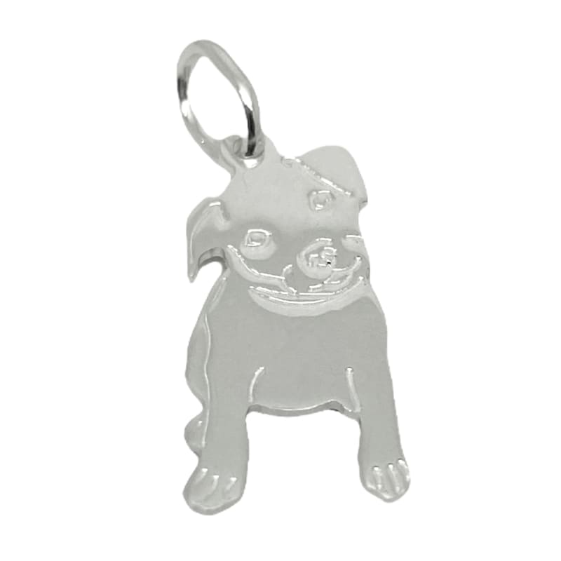 Dije plano perro Plata Italiana 925 - Metalli - Default Title - Perfumisimo