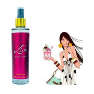 Jennifer Lopez Live 240ml Body Mist Mujer - Jennifer Lopez - Default Title - Perfumisimo
