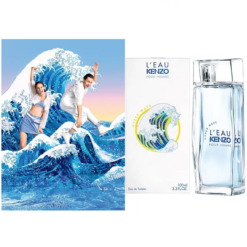 Kenzo Leau Hyper Wave Pour Homme edt 100ml Hombre - Kenzo - Default Title - Perfumisimo