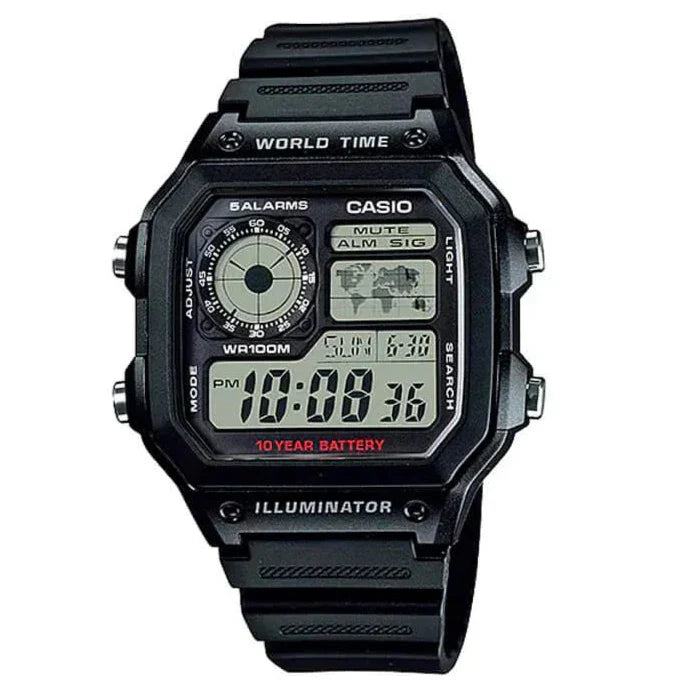 Reloj Casio AE-1200WH-1AV Unisex - Digital