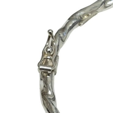 Pulsera rígida con diseño corrugado retráctil italiana - Metalli - Default Title - Perfumisimo