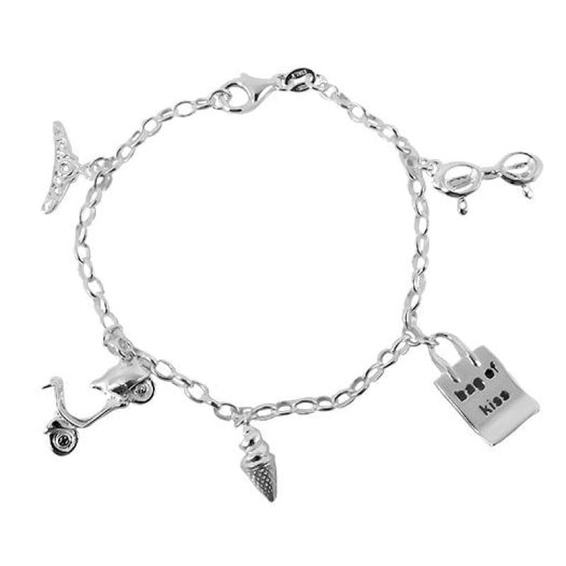 Pulsera shopping 19cm Plata Italiana 925 - Metalli - Default Title - Perfumisimo