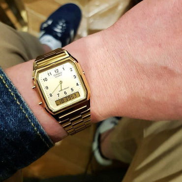 Reloj Casio AQ-230GA-9B Unisex - Análogo Digital