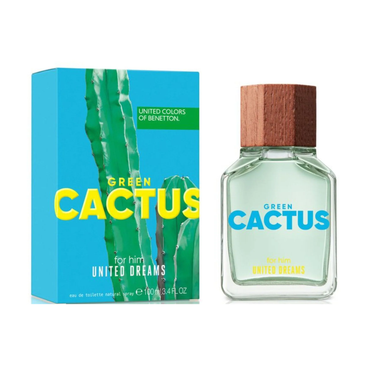 Benetton United Dreams Green Cactus For Him edt 100ml Hombre