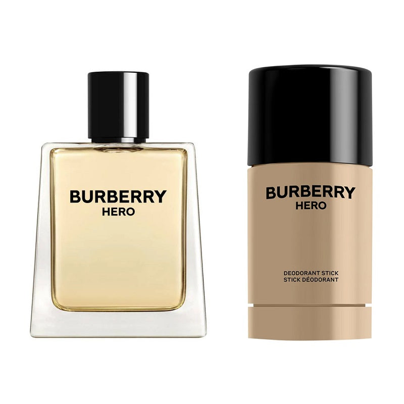 Burberry Estuche Hero edt 100ml+75g Deodorant stick Hombre