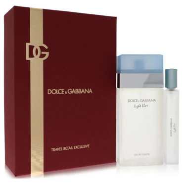 Dolce And Gabbana Estuche Light Blue  edt 100ml +10ml Spray Mujer